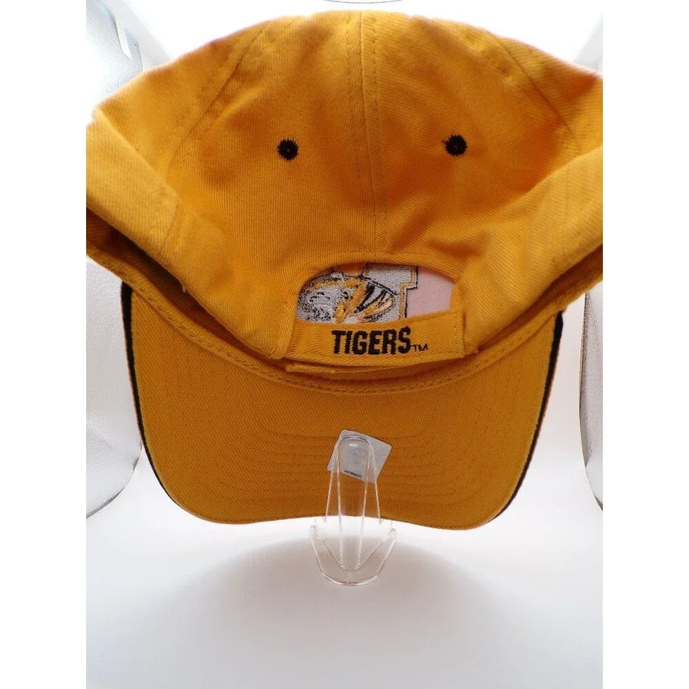 Missouri Tigers Gold Baseball Cap M Logo Men's Hat One Size